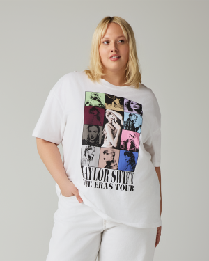 Taylor Swift | The Eras Tour Through Vancouver II White T-Shirt