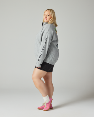 Taylor Swift | The Eras Tour I Gray Quarter Zip Sweatshirt