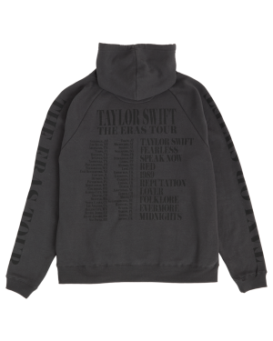 Taylor Swift | The Eras Tour Through London Black Hoodie
