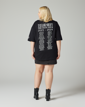 Taylor Swift | The Eras Tour Through Vancouver II Black T-Shirt