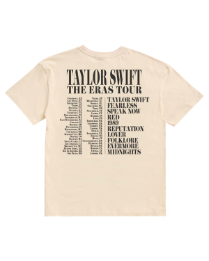 Taylor Swift | The Eras International Tour Beige T-Shirt